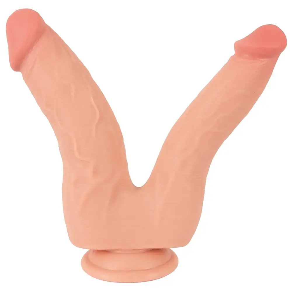 Nature Skin Bendable Double Penetrator двойной фаллоимитатор Photo 6