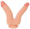 Nature Skin Bendable Double Penetrator двойной фаллоимитатор Photo 6