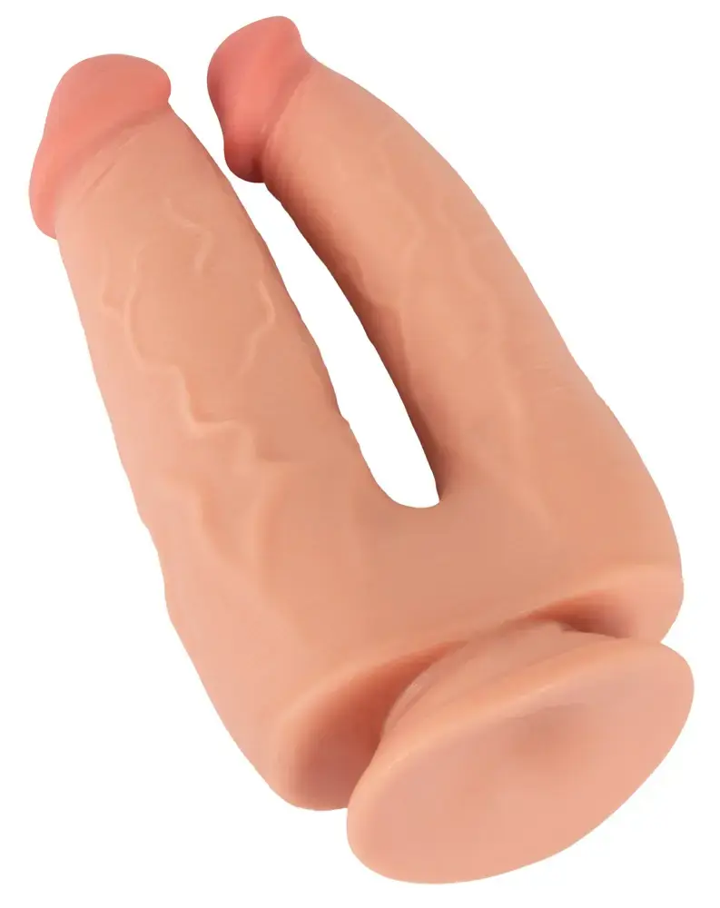 Nature Skin Bendable Double Penetrator двойной фаллоимитатор Photo 7