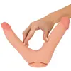 Nature Skin Bendable Double Penetrator двойной фаллоимитатор Photo 11