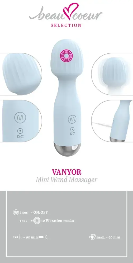 beau coeur Vanyor Mini Wand Massager Photo 11