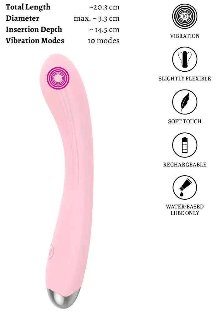 Вибратор beau cœur Kireya Curved Vibra Photo 10