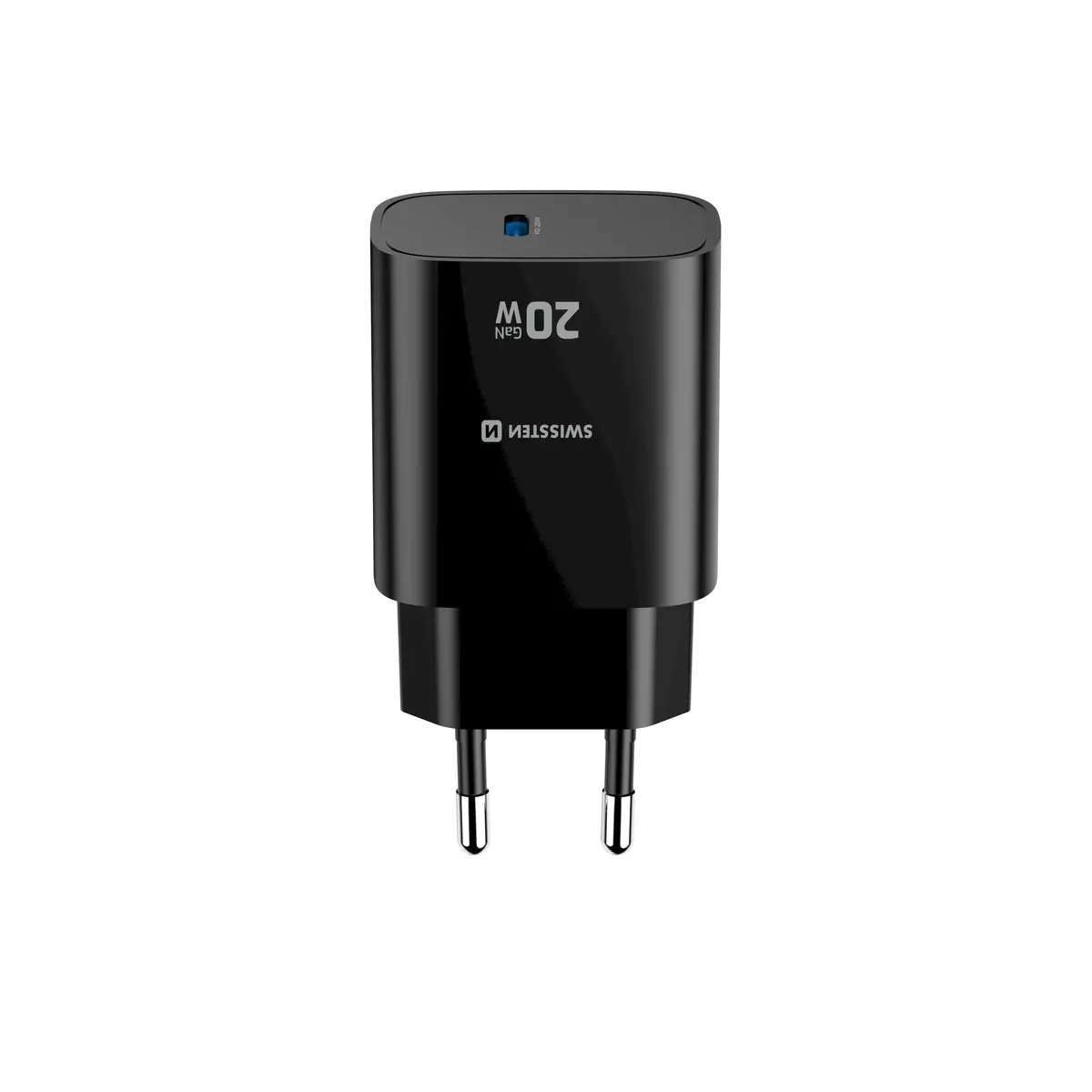 SWISSTEN Edge Travel USB-C GaN 20W Charger Photo 4