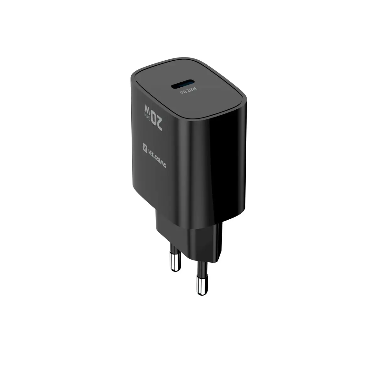 SWISSTEN Edge Travel USB-C GaN 20W Charger Photo 5