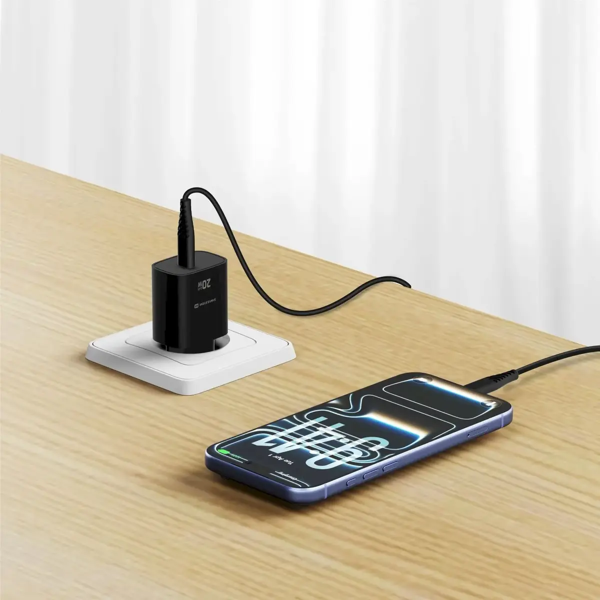 SWISSTEN Edge Travel USB-C GaN 20W Charger Photo 10