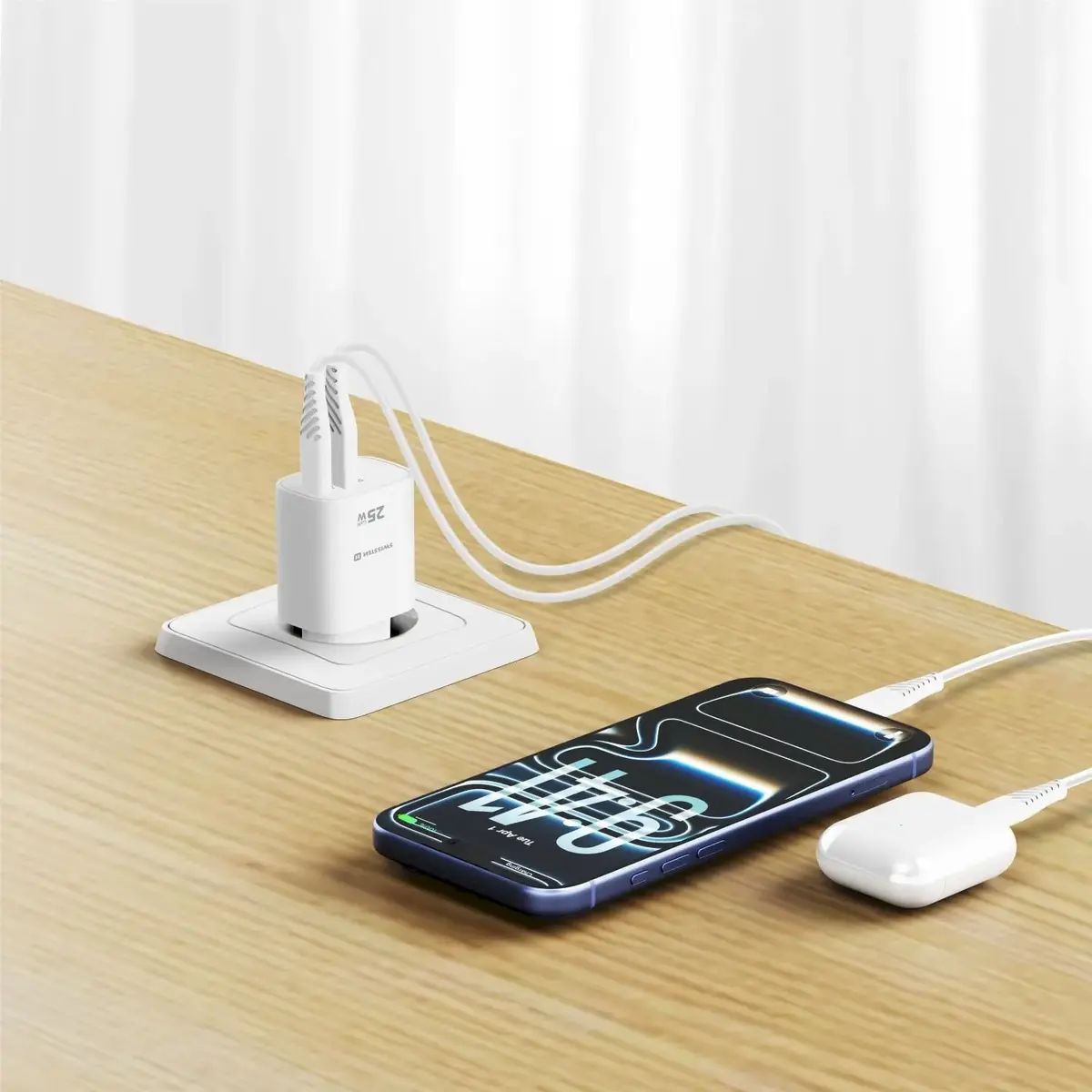 SWISSTEN Edge Travel USB-C PD 25W + USB-A QC 18W Photo 8