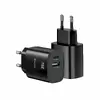 SWISSTEN Edge Travel lādētājs USB-C PD 35W + USB-A QC 18W Photo 5