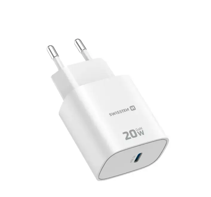 SWISSTEN Edge USB-C GaN 20W Travel Charger Photo 3