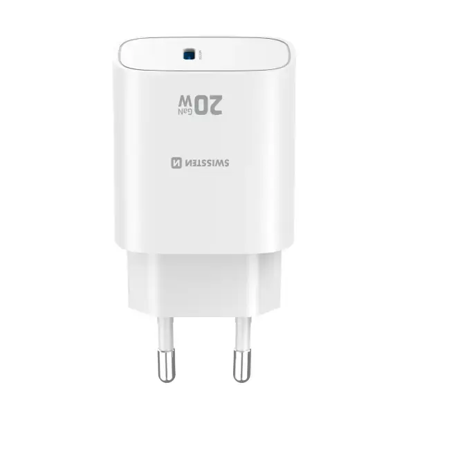 SWISSTEN Edge USB-C GaN 20W Travel Charger Photo 4