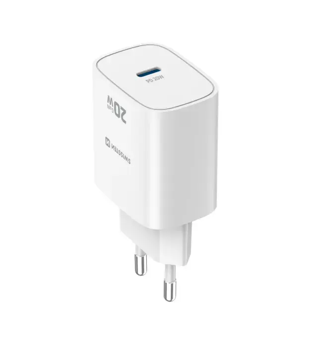 SWISSTEN Edge USB-C GaN 20W Travel Charger Photo 5
