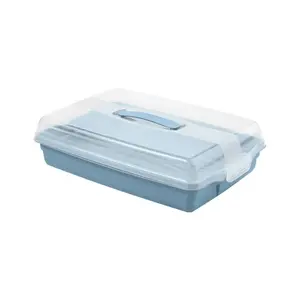 Кондитерская коробка для перевозки Curver прямоугольная 45 x 29,5 x 11,1 см пластик синяя