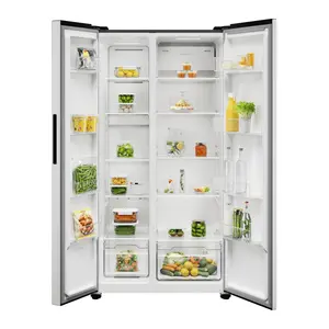 Electrolux EAT6ME53U0 Brīvi stāvošs Side-by-Side ledusskapis 532 L sudraba amerikāņu durvis No Frost Energoefektivitāte E