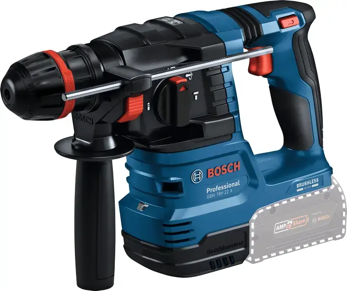Bosch GBH 18V-22 X Professional rotary hammer Photo 2
