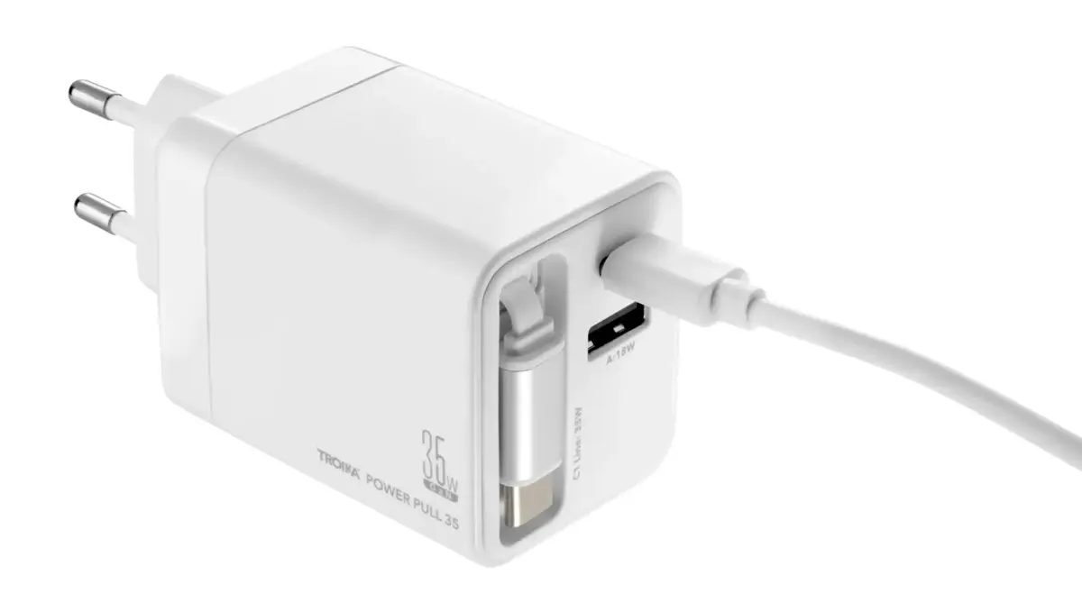 TROIKA CHA35 Indoor AC Fast Charger USB‑C Photo 4