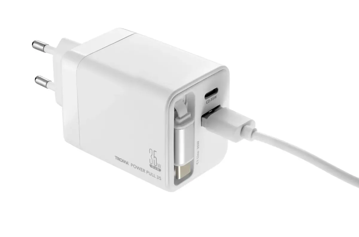 TROIKA CHA35 Indoor AC Fast Charger USB‑C Photo 5
