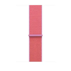 Ремешок для Apple Watch 46 мм — Apple Sport Loop Bright Guava (красный) — совместим с моделями 46 мм