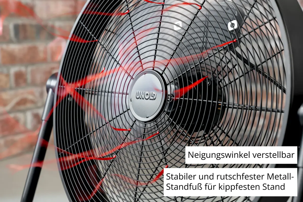 Bezrotoru grīdas ventilators Unold Esge 86735 Photo 3