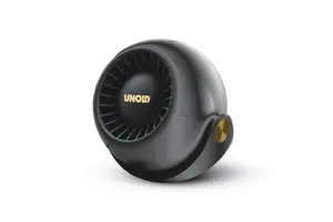 Портативный вентилятор Unold Breezy Bowl 86675 — лопасть 9 см, 6 Вт, Li‑Ion 5 В, чёрный