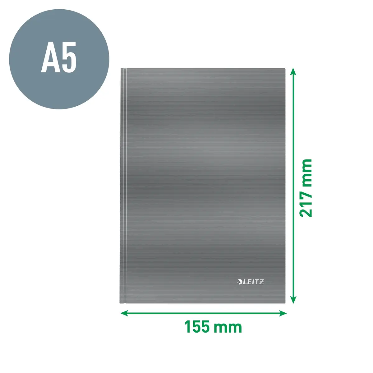 Блокнот LEITZ Solid A5 в клетку 80 г/м² Photo 4