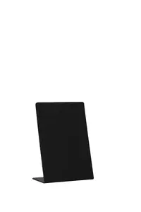 EUROPEL Chalk board L-standard A6 polystyrene black — tabletop display chalkboard