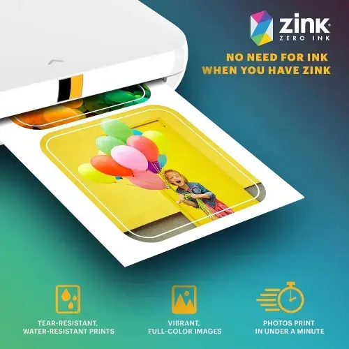 Kodak ZINK 2x3" фотобумага-наклейки, 30 листов Photo 3