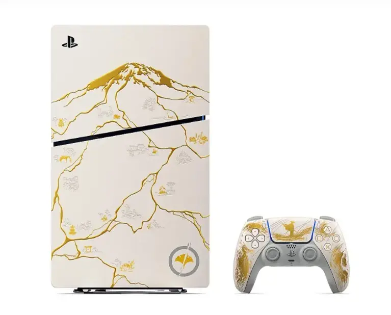 Sony PlayStation 5 Ghost of Yotei Gold (Slim) komplekts Photo 3