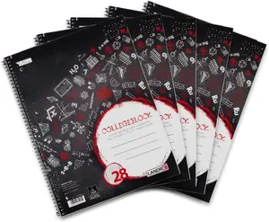 Notebook pad HERLITZ LANDRE A4 tear-off, 80 sheets, 4-subject ruled