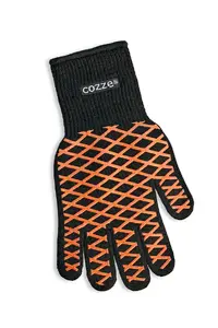 Gloves Jata Cozze 416205 outdoor barbecue/grill accessory, heat-resistant, black and orange