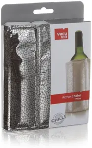 Vīna dzesētājs Vacu Vin Active Stainless — elektrisks vīna atvēsinātājs pudelēm