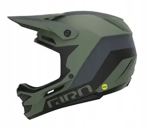 Full-face helmet GIRO Insurgent Spherical by GIRO, model INSURGENT SPHERICAL, matte hedge green, size XS/S