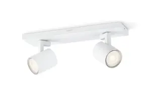 Signify Philips myLiving Surfaced Lighting Spot GU10 LED 7 W White Dimmable 230 V 2700 K 255 lm IP20 Indoor