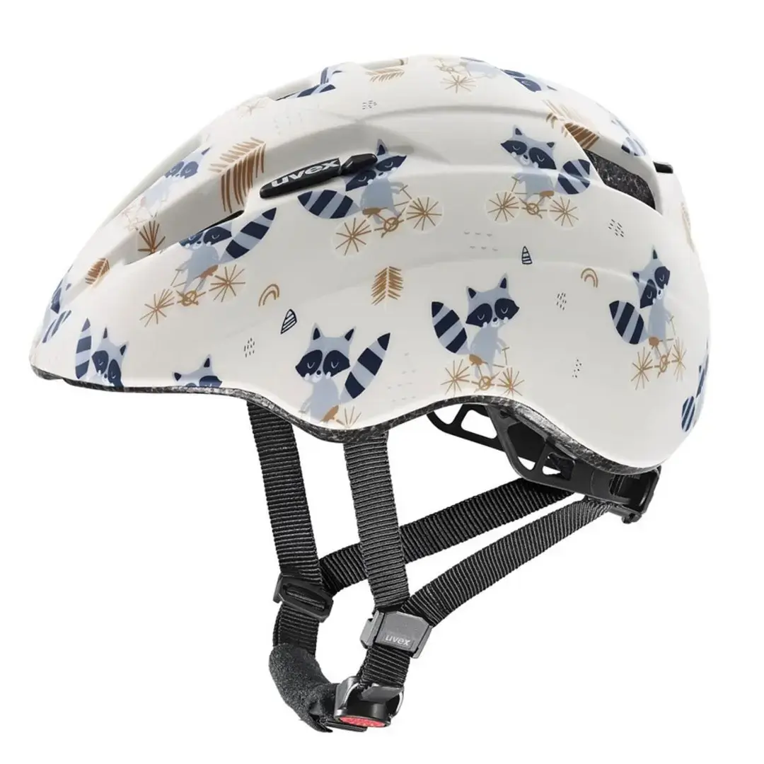 UVEX Kid 2 CC bērnu velosipēda ķivere raccoon matt Photo 4