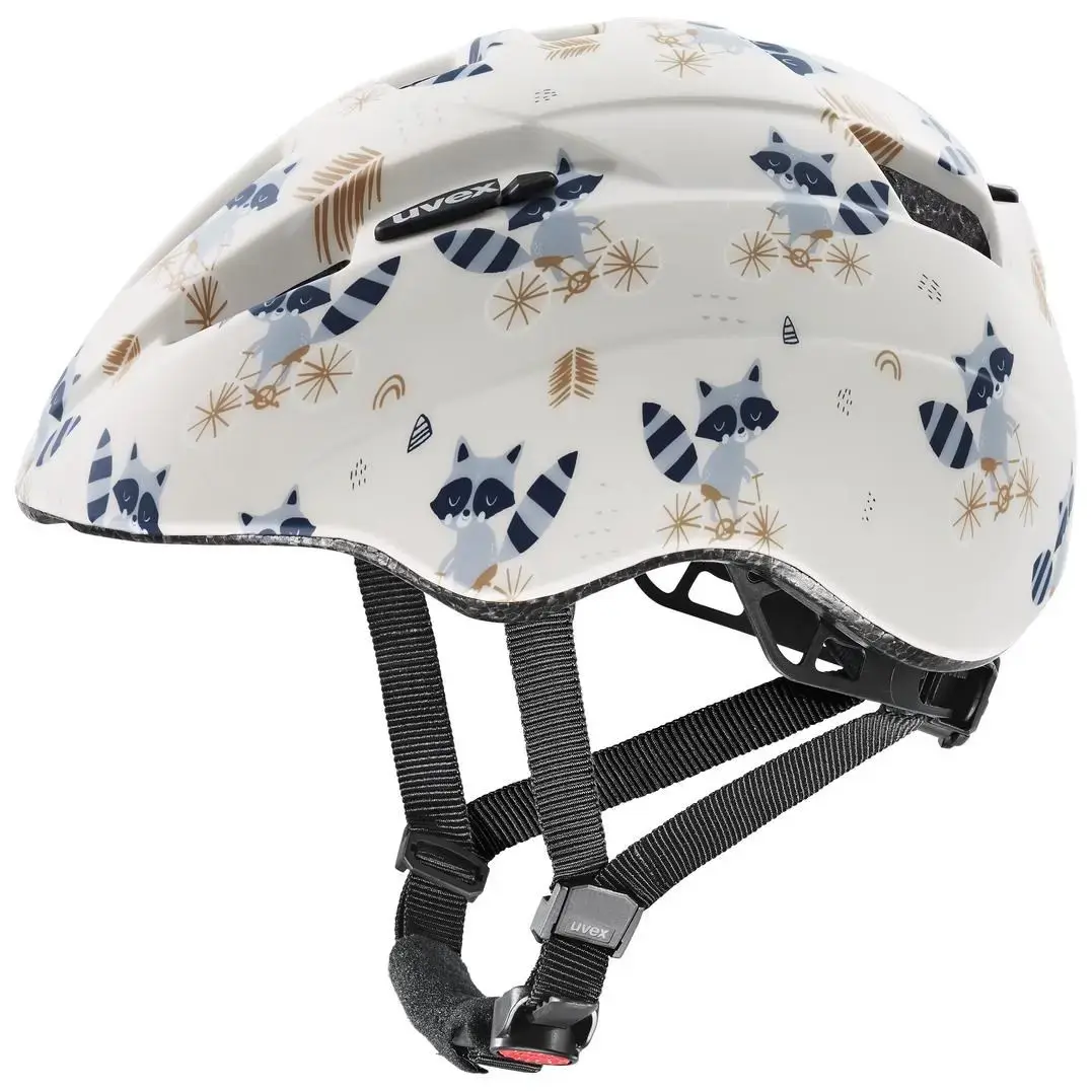 UVEX Kid 2 CC bērnu velosipēda ķivere raccoon matt Photo 5