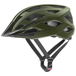 UVEX protective bicycle helmet i-vo 2 - dark olive matt, model 41/0/660/03/17, size 56-60 cm