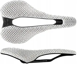 Saddle Selle Italia SLR Boost 3D Superflow Carbonio White L — road bike saddle, 171 g