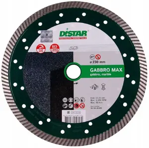 Diamond Cutting Disc Distar Gabbro Max 232 x 2.5 x 22.23 mm Turbo