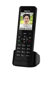 DECT радиотелефон-гарнитура AVM FRITZ! X6 черный — громкая связь, автоответчик, определитель номера, телефонная книга 100 записей