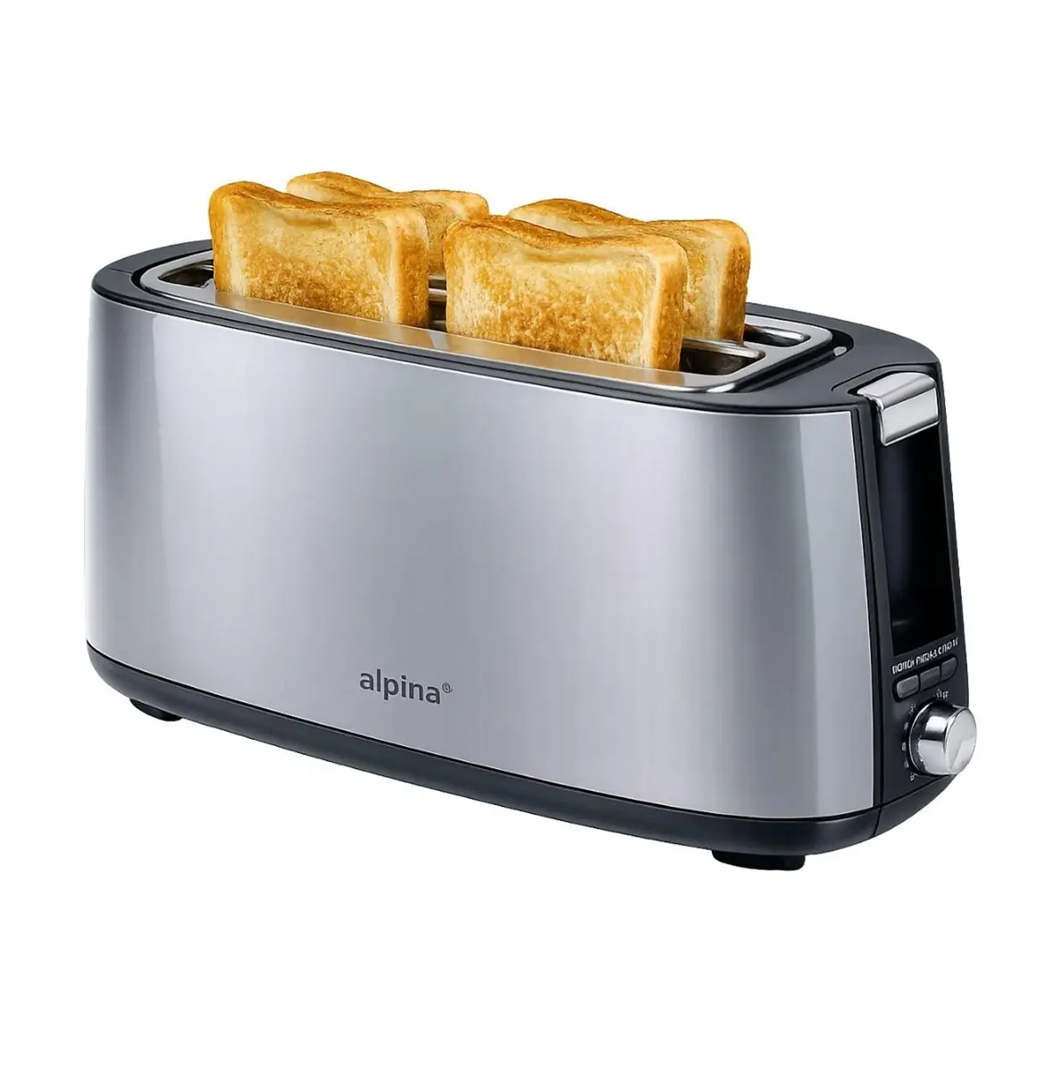 Tosteris ALPINA ALP-SI-22909 1400 W sudraba