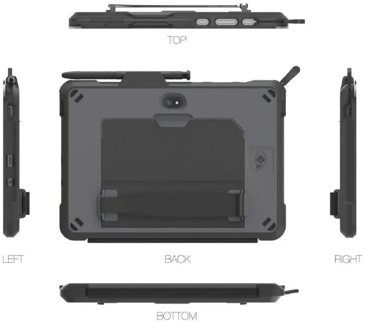 Planšetes maciņš Samsung Field Ready Case