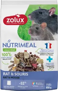 Rodent Food ZOLUX NUTRIMEAL 4 mix for mice and rats 850 g