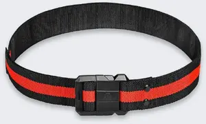 Darba josta All Tigers Pas Monterski Diggers Quick Black/Red, modelis DK644 — profesionāla instrumentu josta montieriem