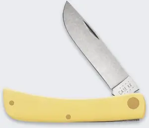 Locams nazis FINCH Sod Buster Jr CS Yellow — modelis 00032, salokāms kabatas nazis ar bloķējamu asmeni
