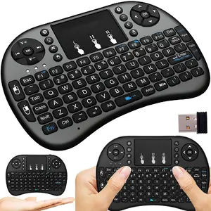 Mini wireless backlit keyboard with touchpad for Smart TV Bluetooth — Retoo E151-2