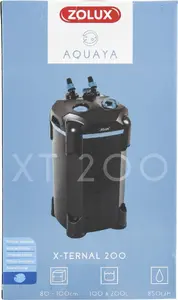 Ārējais kannu filtrs ZOLUX AQUAYA Filtr XTERNAL 200 akvārijiem