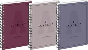Notebook A5 INTERDRUK Academy AB832INT, 100 sheets, 90 g/m², squared