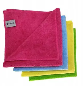 Mikrošķiedras tīrīšanas lupatiņa Starbright Qleanup LONG FRESH Professional – 38×38 cm, sarkana
