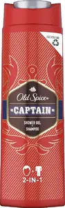 Гель для душа и шампунь 2в1 Old Spice Captain от old spice, 400 мл