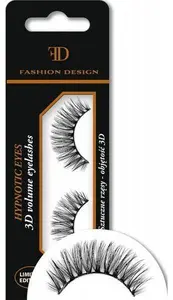 False Eyelashes TOP CHOICE Fashion Design Hypnotic Eyes 3D — single pair, reusable
