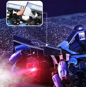 LEANToys B4E1 RC Gesture-Control Car — Smoke-Effect Racing Buggy