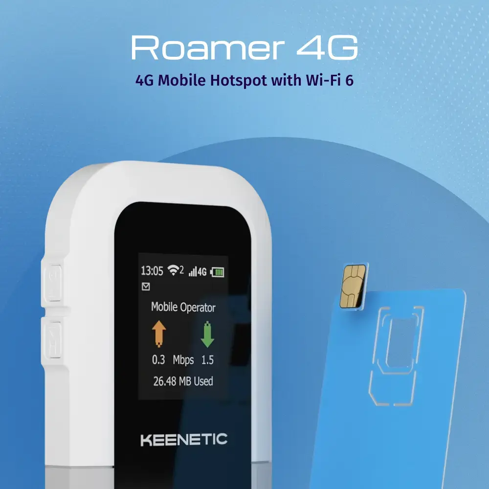 Keenetic Roamer 4G KN-5110 модем‑роутер Photo 2